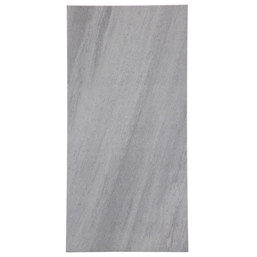24x48 Quartzite Gray matte porcelain tile (made in USA) - Industry Tile