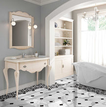 Load image into Gallery viewer, 9x9  Charmed Statuario Diamonds pattern porcelain tile - Industry Tile