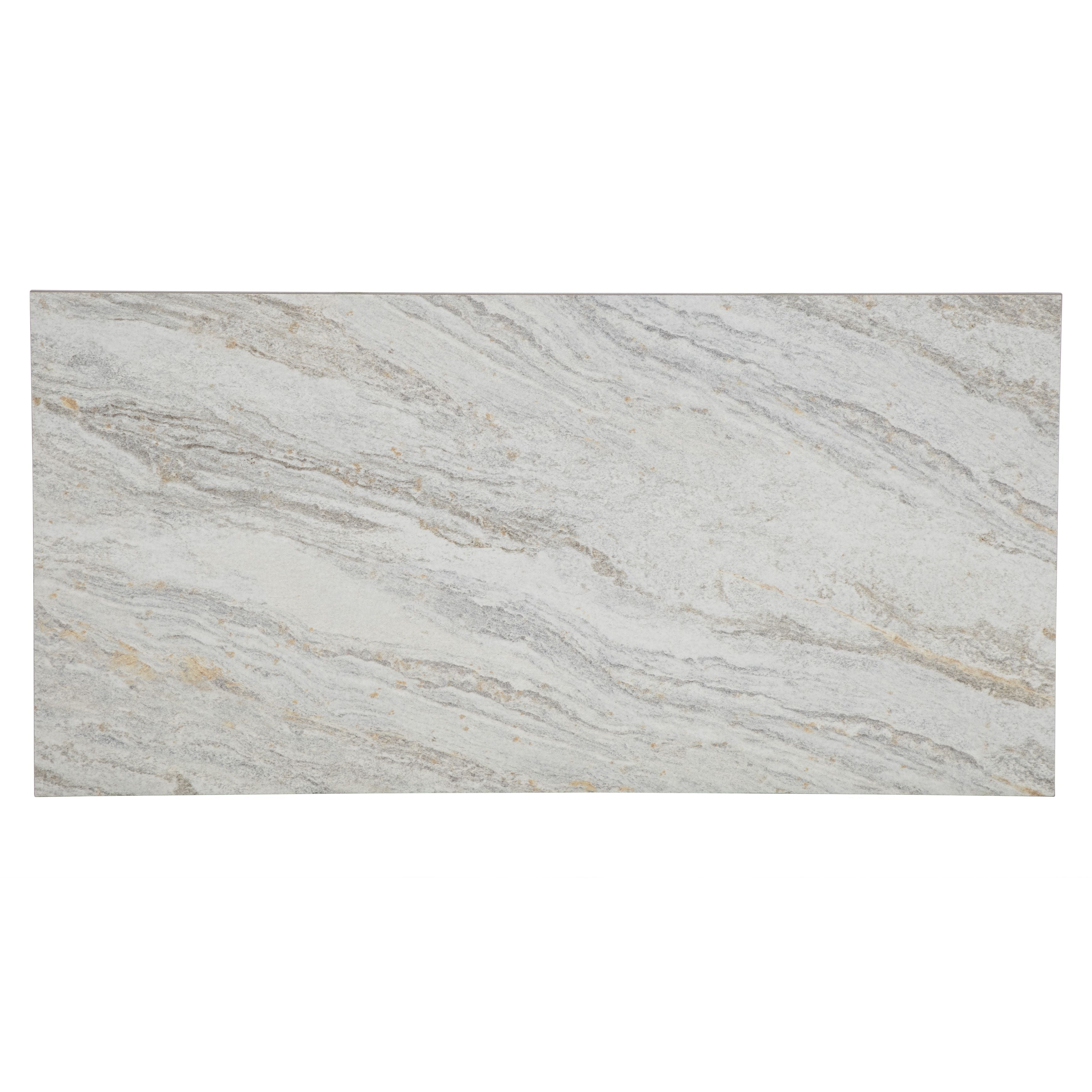 12x24 Italia Quartzite White porcelain tile - Industry Tile