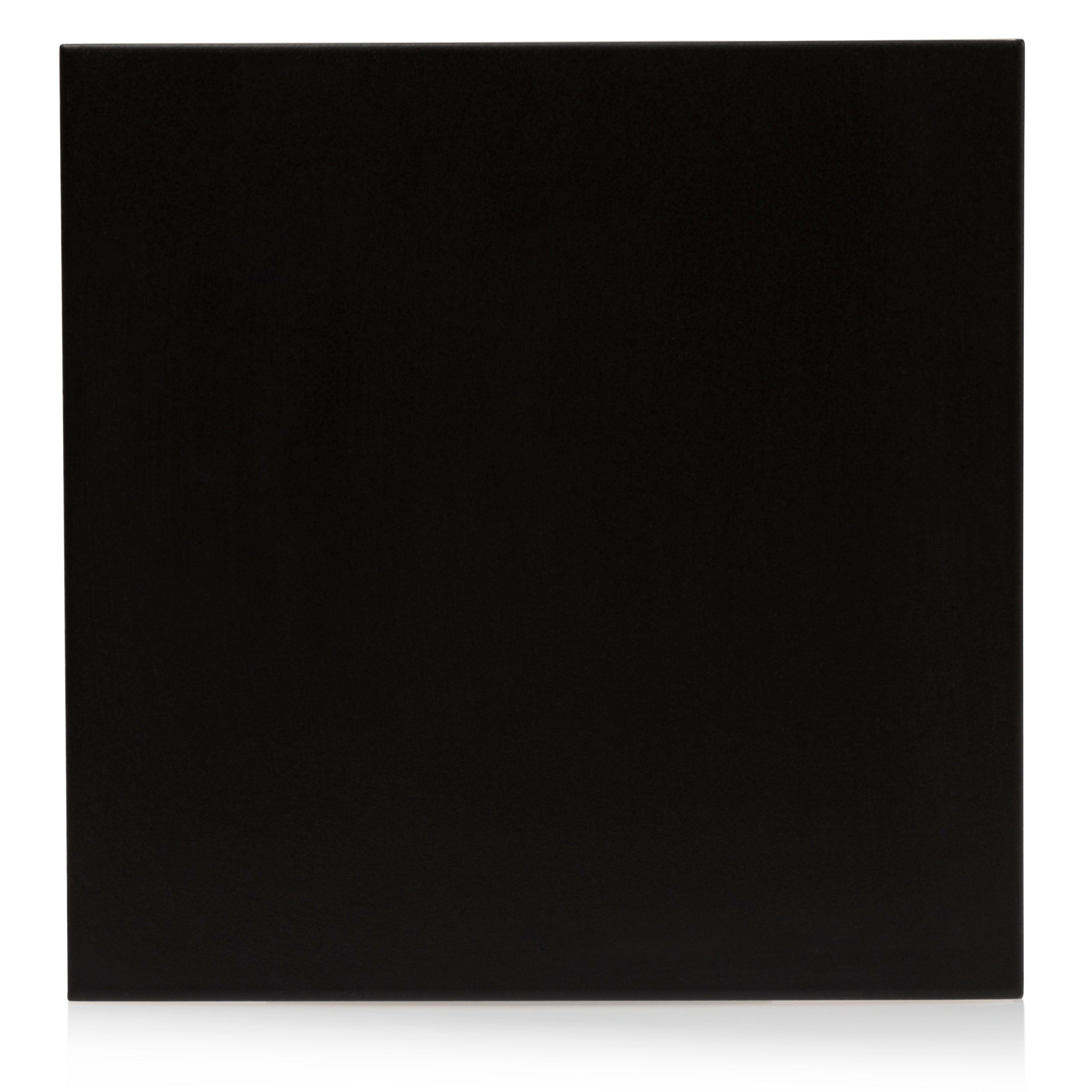 9x9 Square Black porcelain tile – Industry Tile