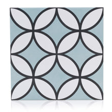 Load image into Gallery viewer, 8x8 Bold Mint porcelain tile - Industry Tile