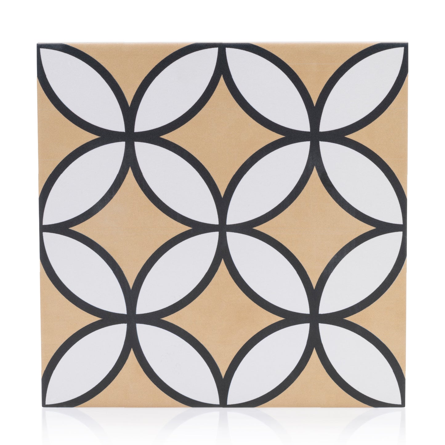 8x8 Bold Mustard porcelain tile - Industry Tile