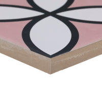 8x8 Bold Pink porcelain tile - Industry Tile