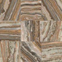 Load image into Gallery viewer, 6x6 Swimming Pool Onyx Brown porcelain tile - Industry Tile