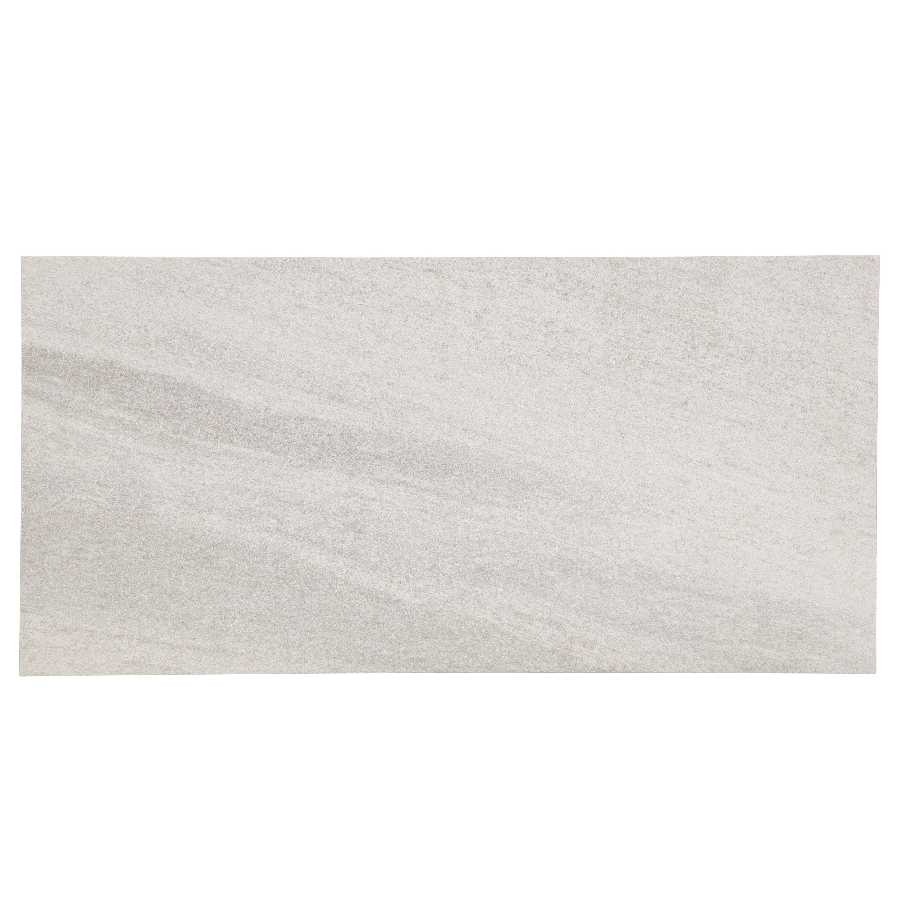 12x24 Quartzite White matte porcelain tile (made in USA) – Industry Tile