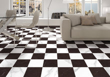 Load image into Gallery viewer, 9x9 Charmed Black base field porcelain tile - Industry Tile