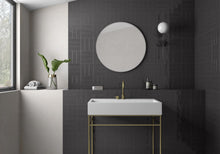 Load image into Gallery viewer, 2.5x8 Tribeca Grafito Gloss porcelain tile - Industry Tile
