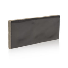 Load image into Gallery viewer, 2.5x8 Tribeca Grafito Gloss porcelain tile - Industry Tile