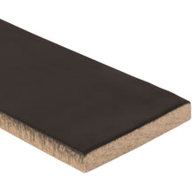 Load image into Gallery viewer, 2x10 Modern Brick Black Matte porcelain tile - Industry Tile