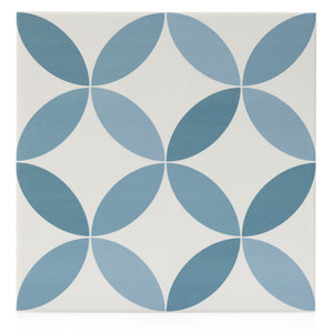 8x8 Bold Blue porcelain tile - Industry Tile