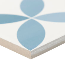 Load image into Gallery viewer, 8x8 Bold Blue porcelain tile - Industry Tile