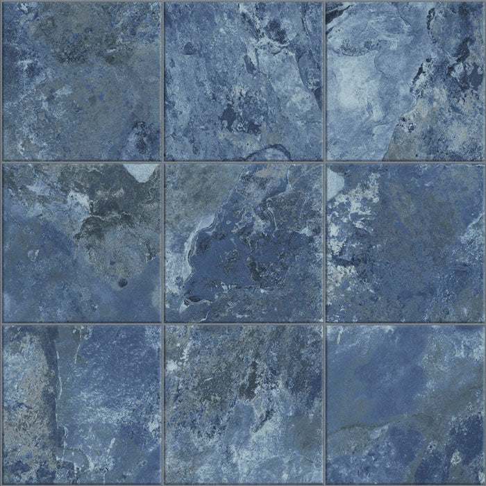 6x6 Swimming Pool Crystal Blue porcelain tile - Industry Tile