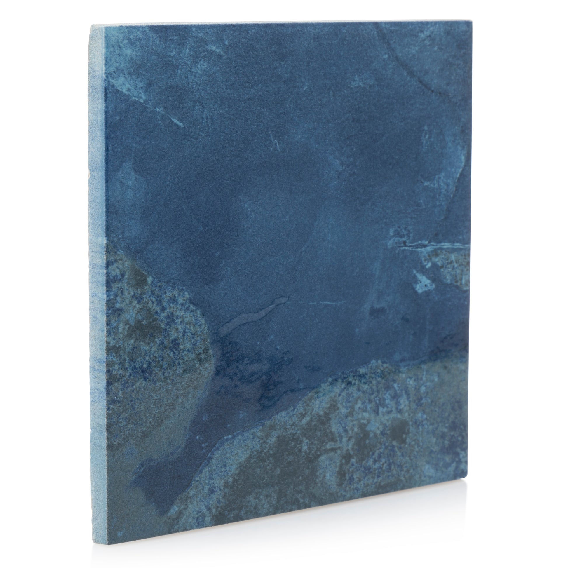 6x6 Swimming Pool Crystal Blue porcelain tile - Industry Tile