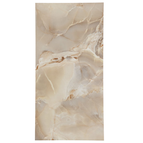 24x48 Onyx Ambra polished porcelain tile - Industry Tile