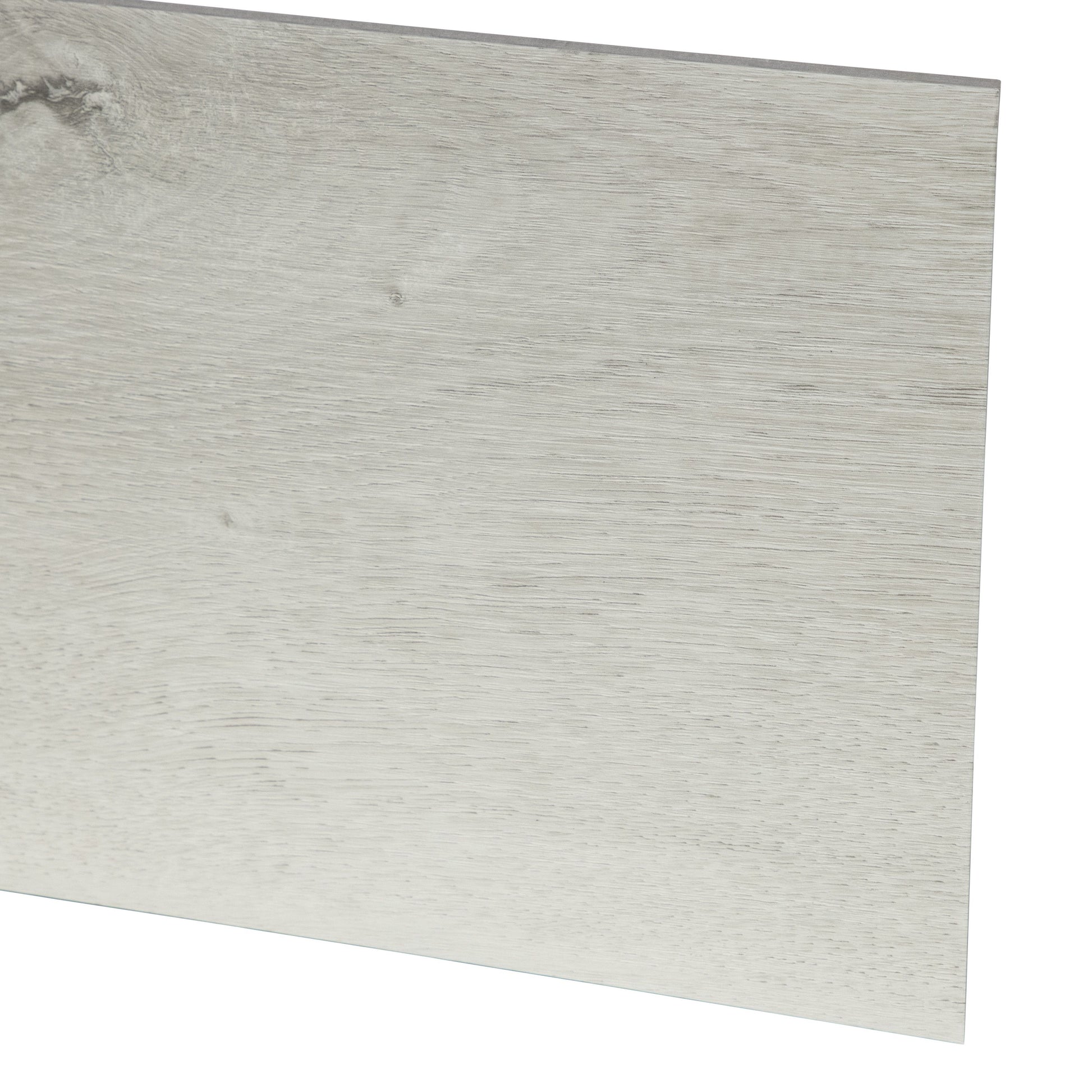 Leccio White Click Lock SPC Luxury Vinyl Flooring 7.2x48" - Industry Tile