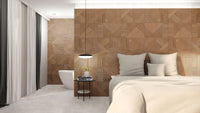 24x48 Designer 3d wood look porcelain tile - Noce - Industry Tile