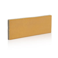 2.5x8 Tribeca Mustard Gloss porcelain tile - Industry Tile